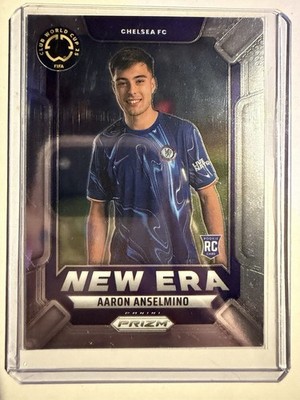 2025 Panini Prizm FIFA Club World Cup Aaron Anselmino RC #2 New Era Chelsea FC