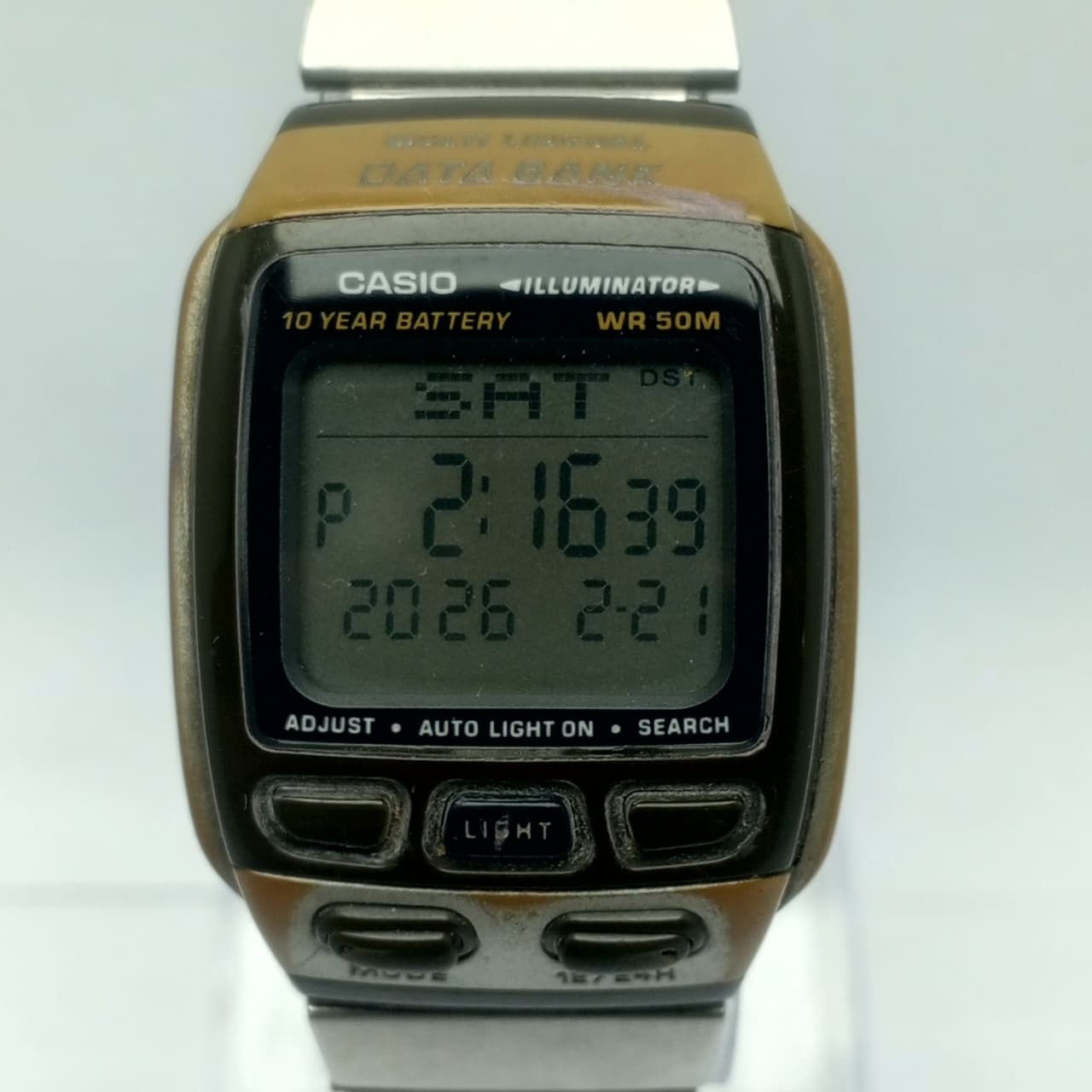 DB-37H Bank Quartz Casio 2524 Watch Vintage Data Men’s - VintageWatches.PK DB-37H Bank Quartz Casio 2524 Watch Vintage Data Men’s - vintagewatches.pk