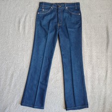 VINTAGE Levis 517 Jeans Mens Size 34x34 Dark Wash Orange Tab Made in USA 90s