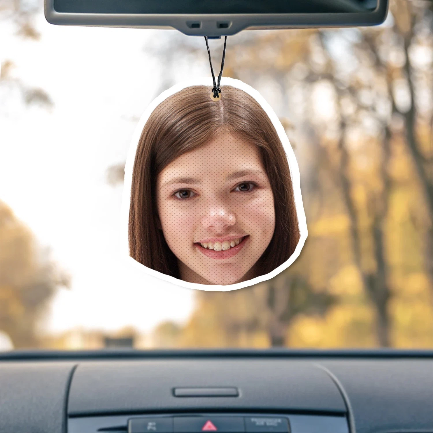 Alisha Newton Unscented Hanging Car Air Freshener Freshie