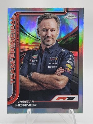 2025 Topps Chrome Formula 1 F1 #192 Christian Horner Refractor
