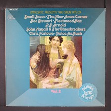 VARIOUS: immediate presents the great hits of EMIDISC 12" LP 33 RPM Germany