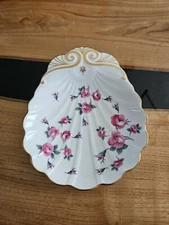 Spode The Cabinet Room Clamshell Dessert dish Made in England