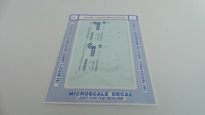 Microscale Decal MC-4065 Conrail 57' Mechanical Reefer Spur H0