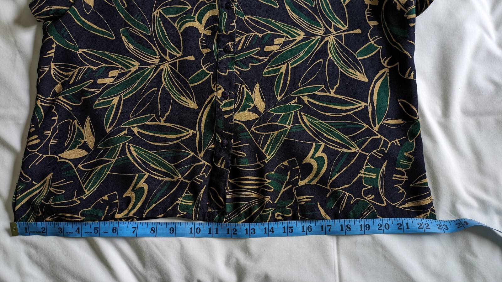Women's size 16 Pendleton Leaf Design Button Up w… - image 14