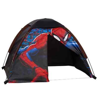 マーベル　アベンジャーズ　テントセット　キャンプ Marvel Spider-Man Kids Camp Set Tent, Backpack, Sleeping Bag and