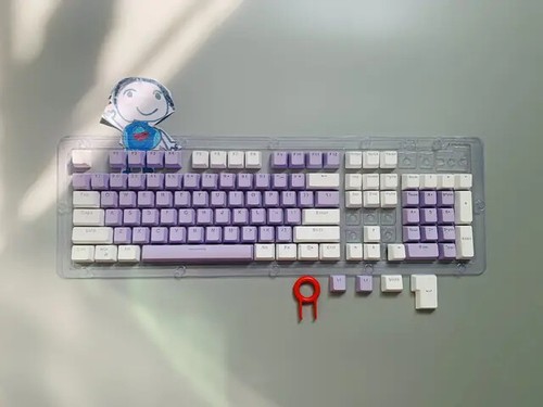 104pcs ABS Mechanical Keyboard Keycaps Set OEM Backlit Two-Color Cherry Key Cap - Picture 31 of 41