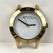 Marc by Marc Jacobs Blade Ladies Gold-Tone White Dial Watch MBM1218 No Band