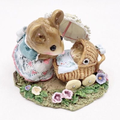 Wee Forest Folk  First Spring Outing  Blue Limited Edition Retired 2012 M-330d
