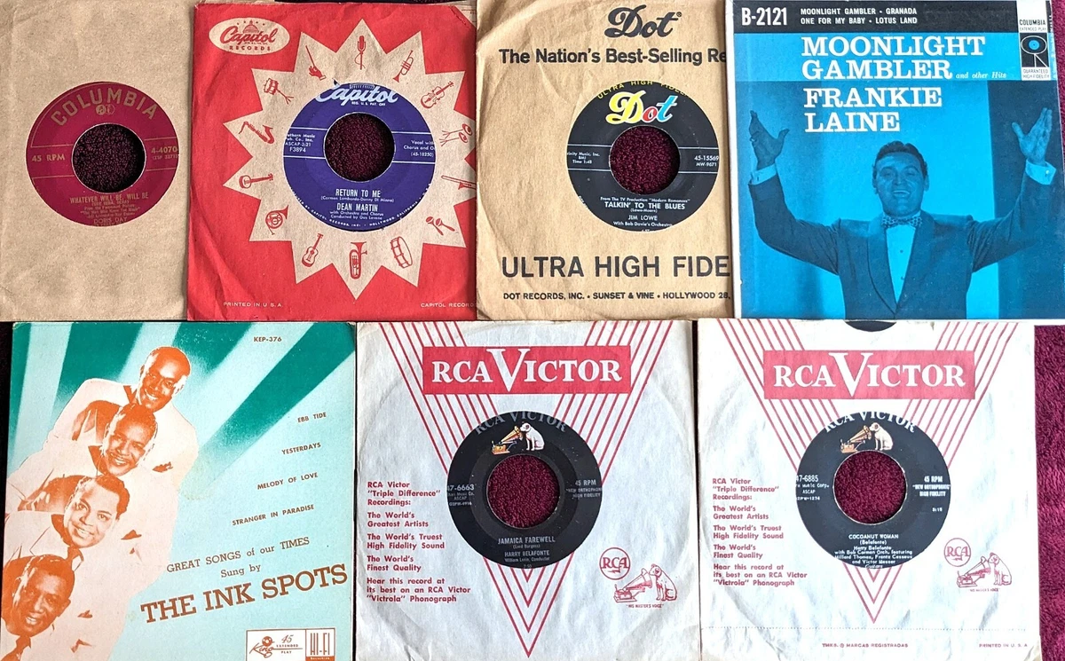 Dean Martin 45 RPM Speed Vinyl Records for sale | eBay