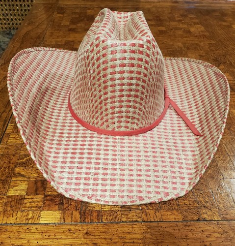 Brim Straw Cowboy Hat RIO-REDJUTE 