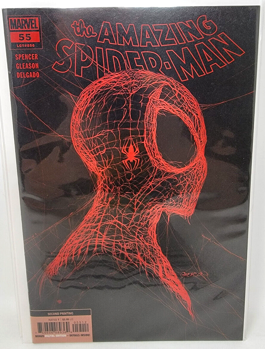 AMAZING SPIDER-MAN v5 #55 LGY#856 2021 Marvel 9.0 2nd Print | eBay