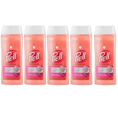 Prell Flaxseed + Keratin Color Safe Shampoo, 13.5 fl.oz Pack of 5