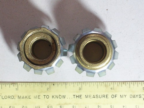 Hom GARDEN HOSE CLINCH COUPLER 3/4 CLINCHER MALE FEMALE FITTING CONNECTOR REPAIR - Picture 2 of 3