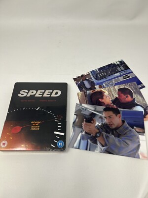 Speed Blu-Ray Steelbook Zavvi Exclusive Limited 2014 Edition Region B +postcards