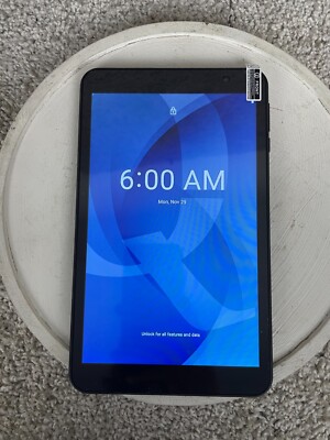 QLink Wireless Model Scepter 8'' Tablet Touchscreen Black Tested/Works