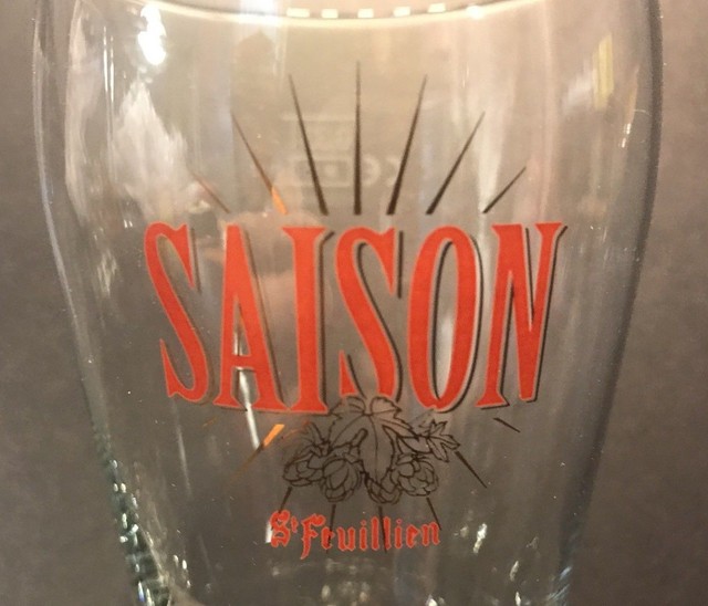 St. Feuillien Saison Beer Glass Set Of 2 Belgium Brewery Ritzenhoff Crystal eBay
