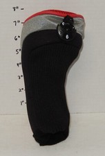 Andux Golf Hybrid Club Head Cover Black/Red Replacement Single