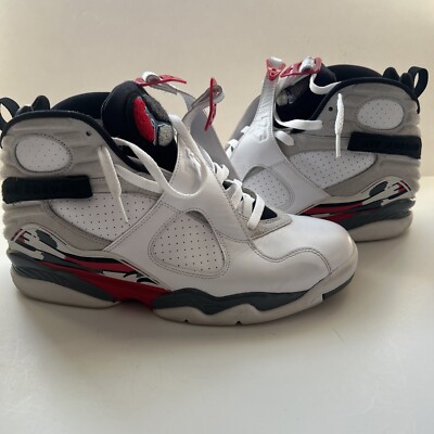 Size 10.5 - Nike Air Jordan 8 Retro Bugs Bunny White/ Red \u0026 Black Accents 2013 | eBay