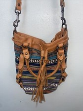 Pre- Owned "old Trend" " Modern Vintage" Brand Leather Crossbody Bag, Purse