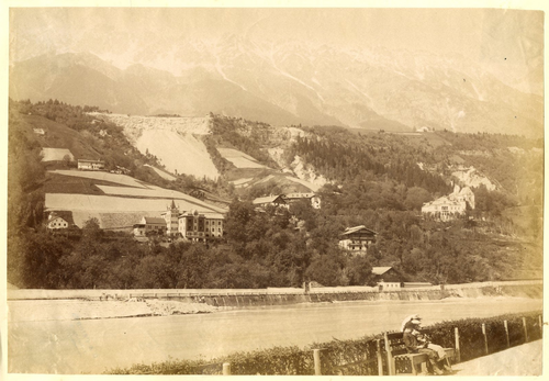 Tirage Albuminé Original France Saint-Étienne Le Barrage - Photo Ancienne 10x15 Cm - Circa 1880