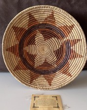 Shalimar One-of-a-Kind Intricately Handwoven Basket w/Cert of Authenticity