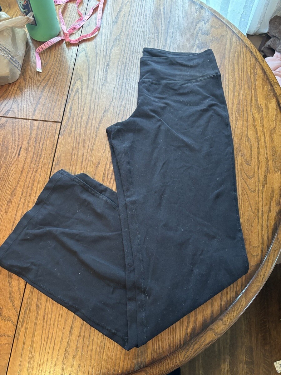 PrAna Womens L Black Bootcut Yoga Pants 34”