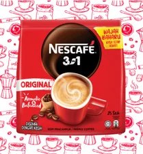 1 PACK X NESCAFE 3 in 1 Blend & Brew Original Instant Coffee 25 sticks