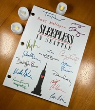 Sleepless in Seattle Script Signed- Autograph Reprints- 119 Pages- Tom Hanks