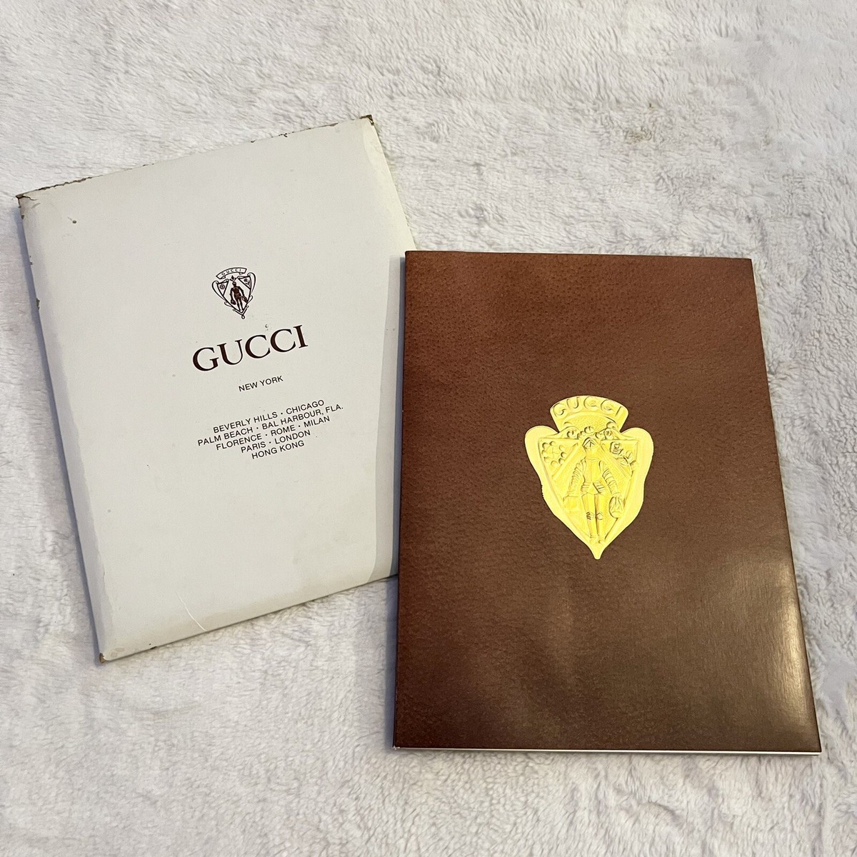 Rare VINTAGE Gucci Catalog 1980-1981 Brochure & Price list