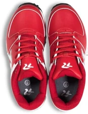 Ringor Flite  Lightweight Women’s Softball Turf Shoes Size 6.5 Red / White New