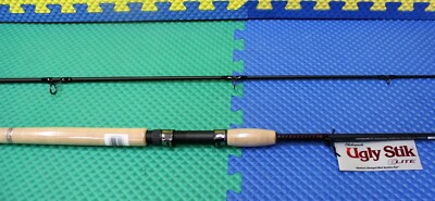 8'6 ugly stik spinning rod GX2 Combo Featuring a machined double anodized aluminum spool and three ball bearings with anti Ugly Stik Bigwater Conventional Rod