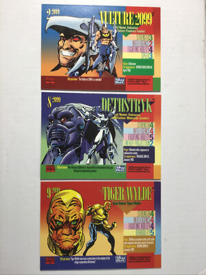 Marvel 1993 Red Foil Cards Lot of 3 #2 #8 #9 2099 Sky Box | eBay