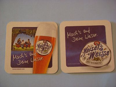 Beer Bierdeckel Coaster ~ MAISEL'S Weisse Bier ~ Bamberg, GERMANY ~*~ Tree Swing