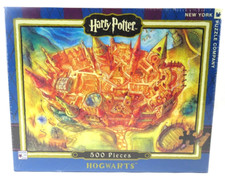 Harry Potter Hogwarts 500 Piece Jigsaw New York Puzzle Company Castle SEALED BOX