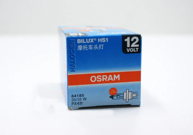 OSRAM 64185 BILUX HS1 12V35 35W H4 PX43t 3200K Motorcycle head light lamp bulb