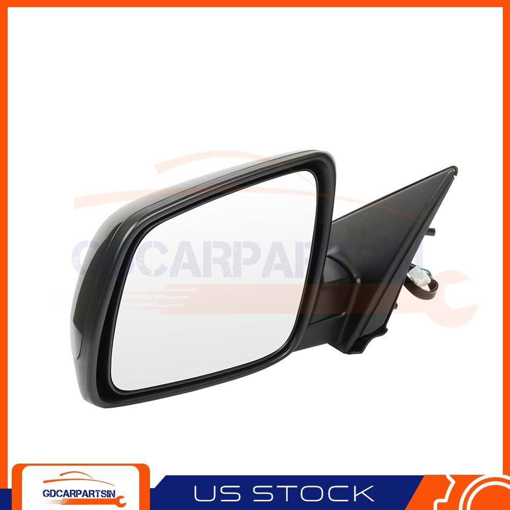 2008-2014 Mitsubishi Lancer Black Power Fold Mirror Driver Side Left