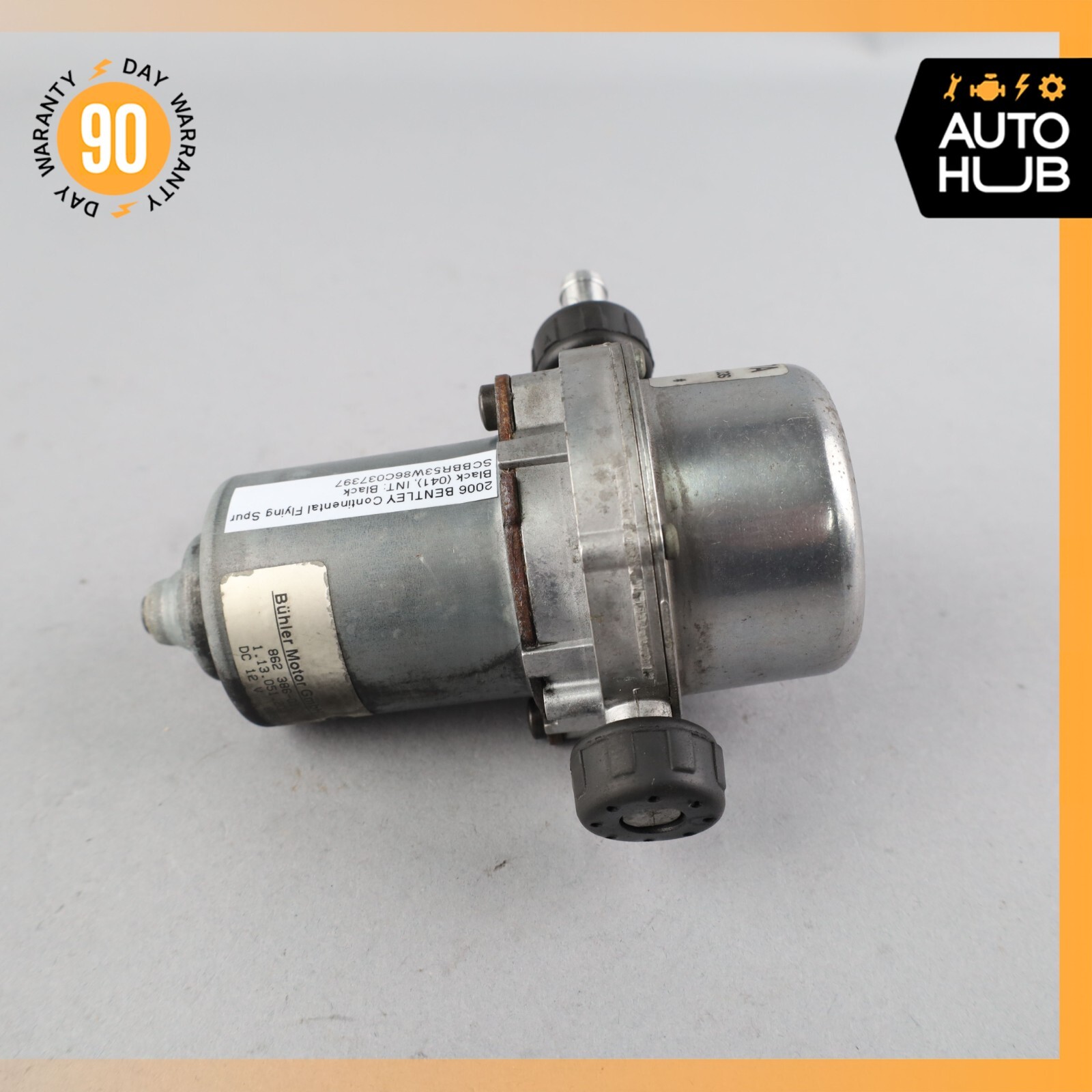 03-12 Bentley Continental Flying Spur GT GTC Brake Booster Vacuum Pump OEM 67k