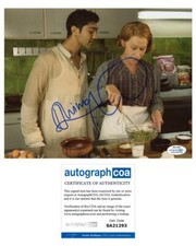 Helen Mirren & Manish Dayal "The Hundred-Foot Journey" SIGNED 8x10 Photo ACOA
