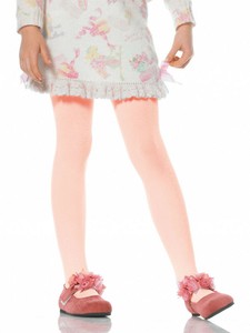 GIRL FAIRY PRINCESS PEACH OPAQUE TIGHTS SIZE L 7-10 YEARS PARTY DANCER WINTER | eBay