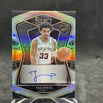 2020 Tre Jones Contenders Auto RC Spurs