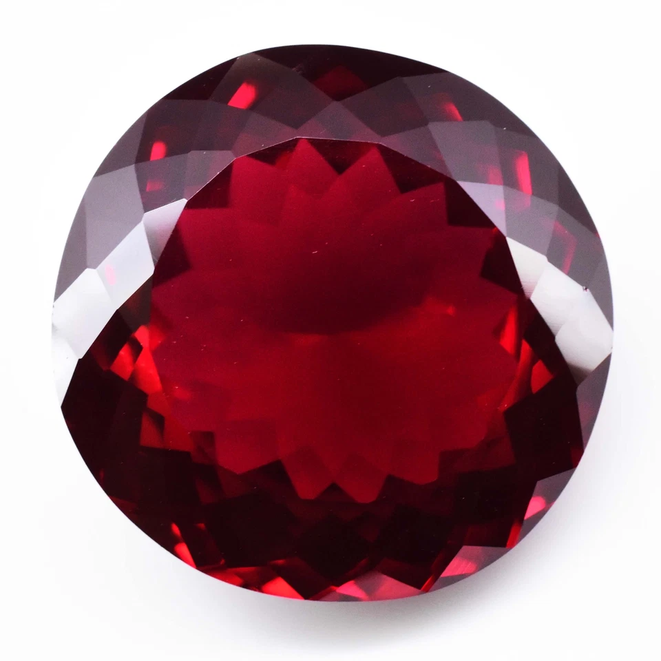 Feurige Eleganz 51,15 Ct Mosambik Pyrop Granat Rund Edelstein - Bild 3 von 4