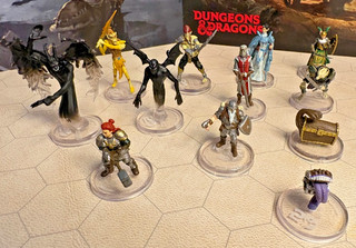 D&D Icons of the Realms: UNCOMMON LOT 50th Anniversary 12 figures