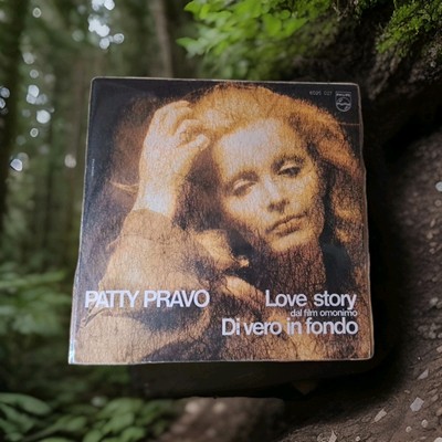 Patty Pravo~Love story/Von vero in fund (G. Paoli)Filmthema 45 Runden 1971 nM/VG-