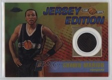 2001-02 Topps Chrome Team Topps Jersey Edition Shawn Marion #TT-SM 15wb