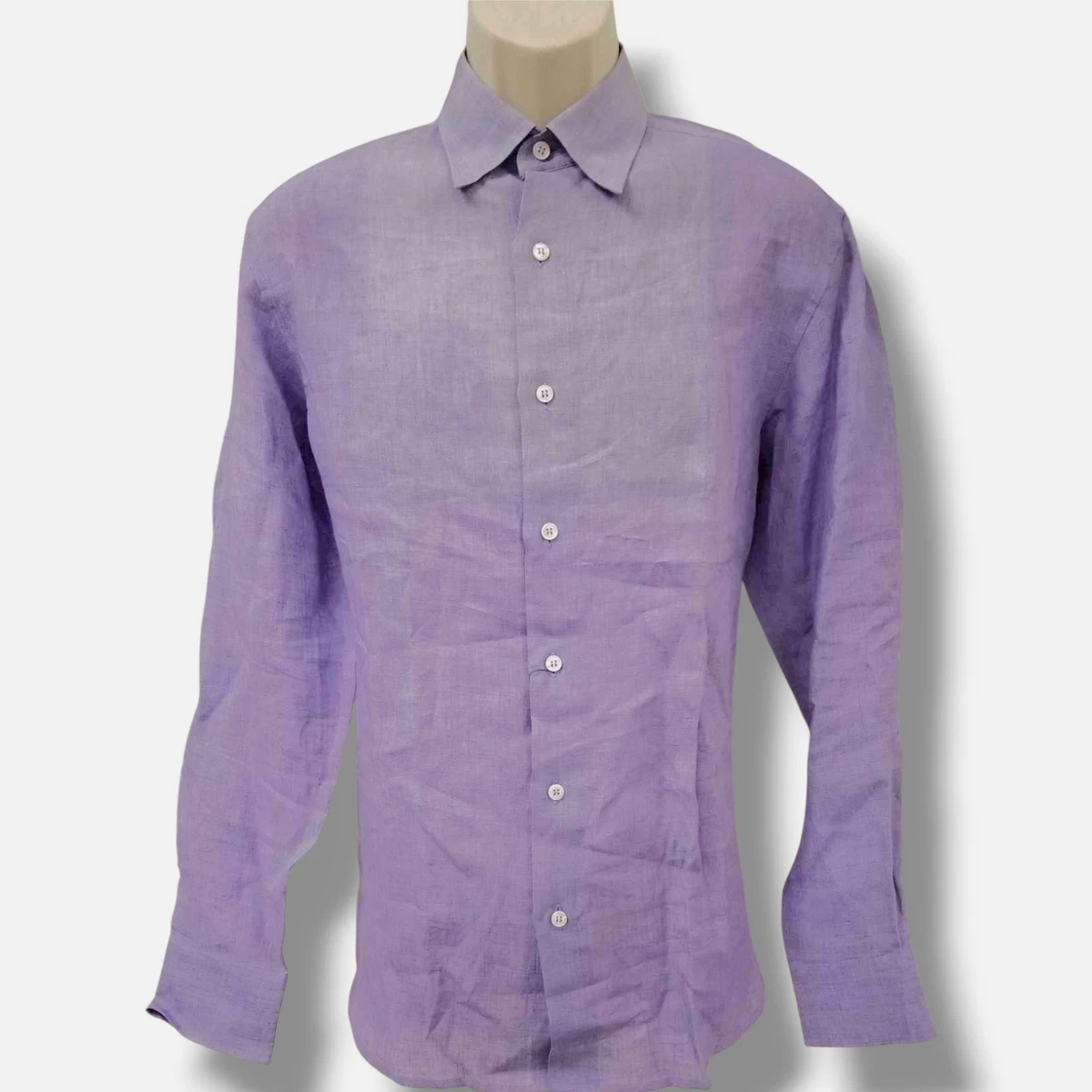 Brioni リネン長袖シャツ Mサイズ brioni linen shirt products for sale | eBay