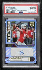 2025 Score Next Era NIL Auto Julian Sayin #NEN-JSA PSA 8 Auto 0cc8