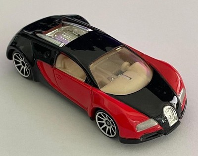 1:64 Hot Wheels Bugatti Veyron rot schwarz 2002