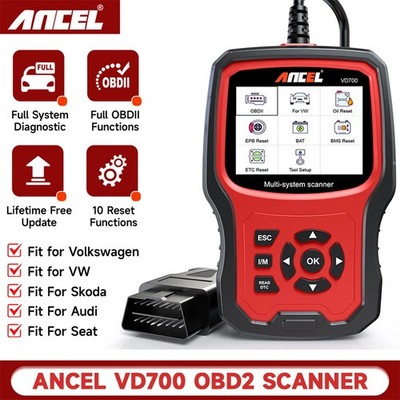 ANCEL Profi KFZ OBD2 Diagnosegerät Scanner VD700/BM700/LD700/VOD700/BZ700/TD700