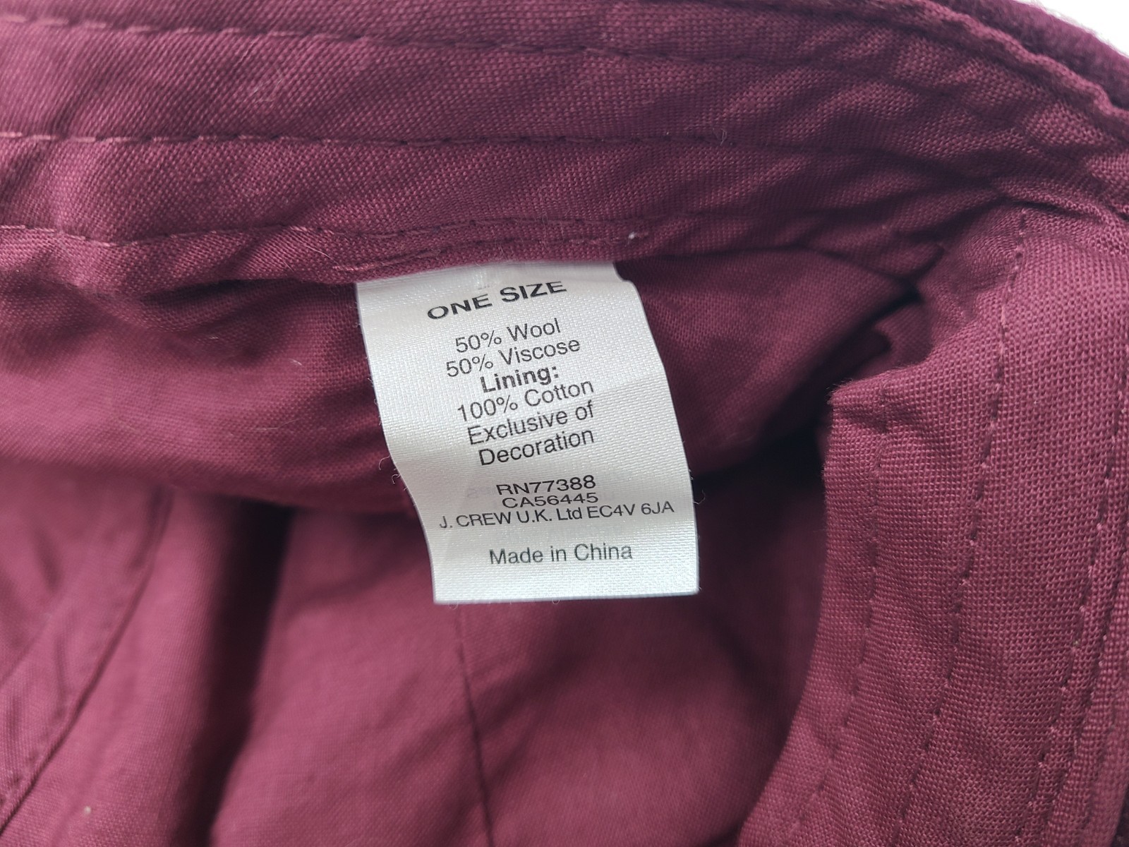 J Crew Monogram Logo Strapback Adjustable (Fits S… - image 12